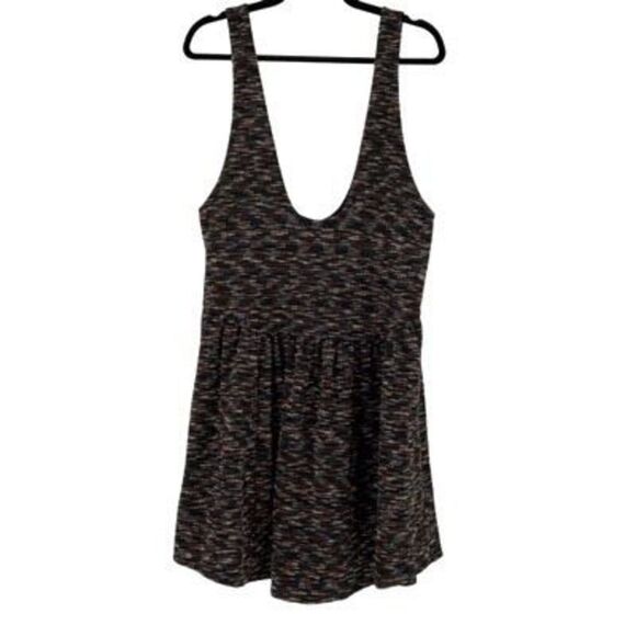 Anthropologie Maeve Multicolor Space Dye Knit Mini Jumper Skirt Small - Picture 2 of 9